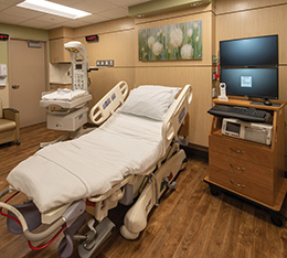 Labor and delivery suites at TMCC 